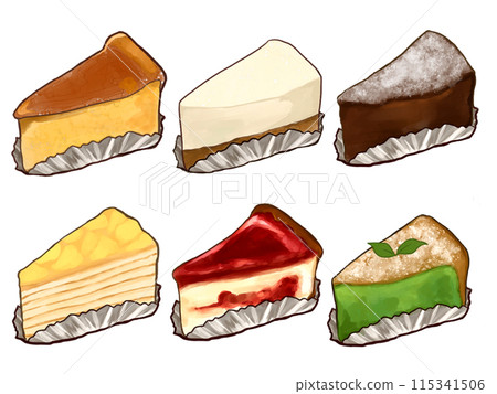 手繪蛋糕套裝 115341506