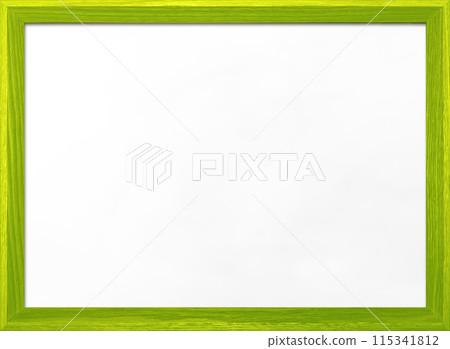 Background image of a whiteboard with a yellow-green wooden frame Background image of a whiteboard with a yellow-green wooden frame 115341812