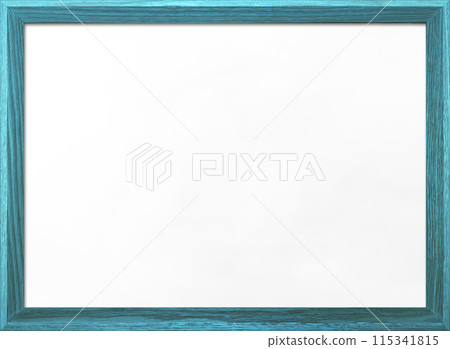 Background image of a whiteboard with a light blue wooden frame 115341815