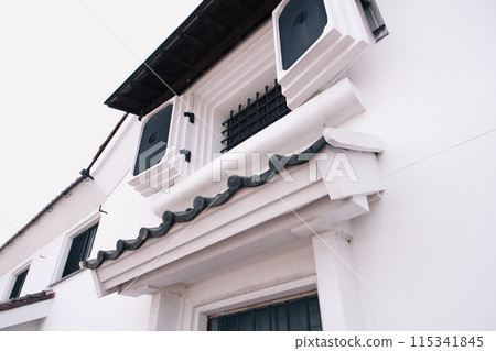 福島縣白河市的一棟復古建築。奧州高速公路的遺跡。 115341845