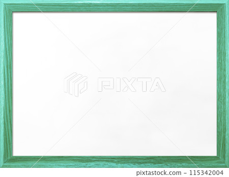 Background image of a whiteboard with a pale green wooden frame 115342004