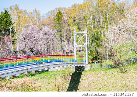 Scenery of Mikasayama Natural Park, Hokkaido Scenery of Mikasayama Natural Park, Hokkaido 115342187