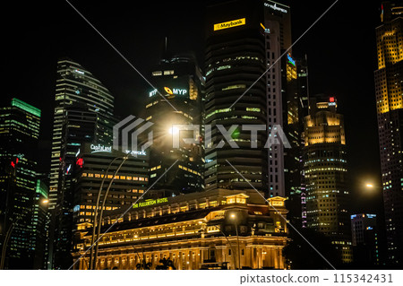Night view of Singapore Night view of Singapore 115342431