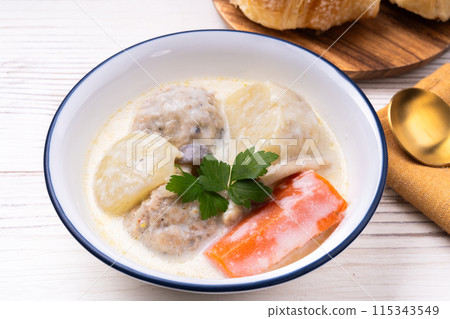 奶油燉肉丸 115343549