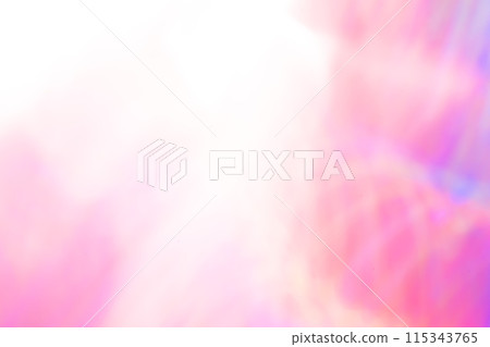 粉紅色髮絲幻想圖像（背景素材） 115343765