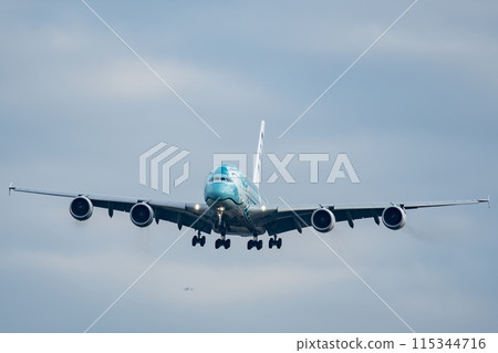A380 Kai landing at Narita Airport A380 Kai landing at Narita Airport 115344716