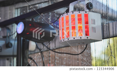 A light-music device at a small party. A light-music device at a small party. 115344906