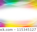 Simple and stylish gradient curved background material 115345127
