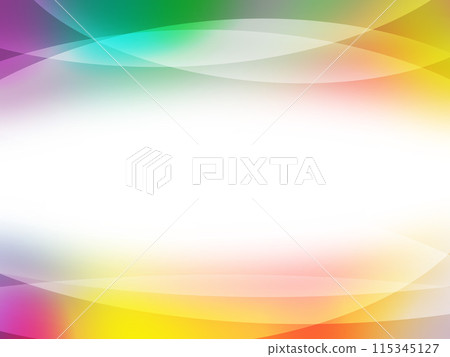 Simple and stylish gradient curved background material 115345127