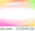 Simple and stylish gradient curved background material 115345128