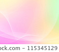 Soft curves and pastel pink gradation background material 115345129