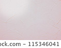 Dynamic pink painted wall texture, background material 115346041
