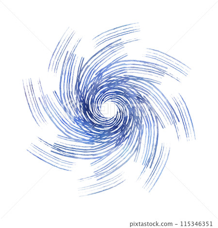 漩渦水紋 115346351