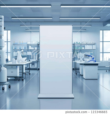 Pharmacology medicine stand mockup, empty podium on table with banner and copy space, showcasing pharmaceutical products, research, and innovation in the healthcare industry. Pharmacology medicine stand mockup, empty podium on table with banner and copy space, showcasing pharmaceutical products, research, and innovation in the healthcare industry. 115346665