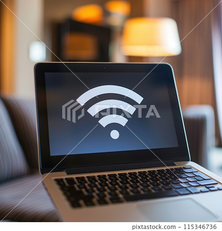 Fast internet wifi, connectivity with high-speed wireless networks, enabling seamless browsing, streaming, and communication for efficient online activities and productivity 115346736