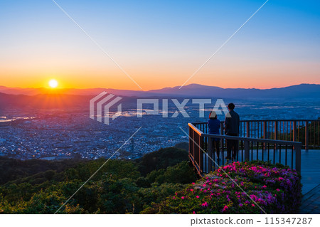 西藏王公園展望廣場/夜景 115347287
