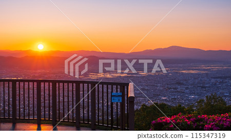 西藏王公園展望廣場/夜景 115347319