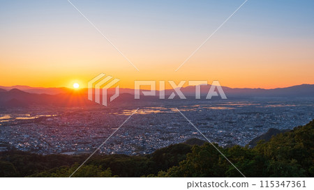 西藏王公園展望廣場/夜景 115347361