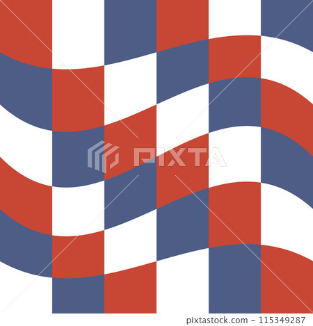 Vector seamless pattern of USA flag chessboard Vector seamless pattern of USA flag chessboard 115349287