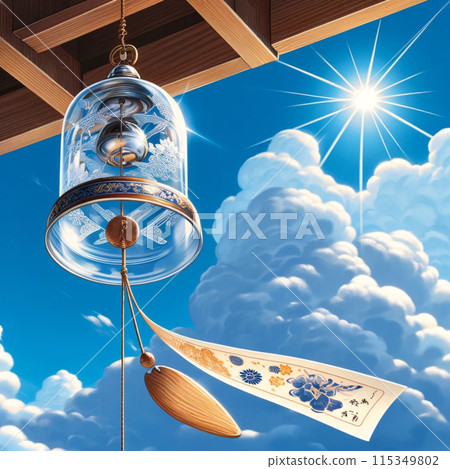 Edo wind chimes 115349802