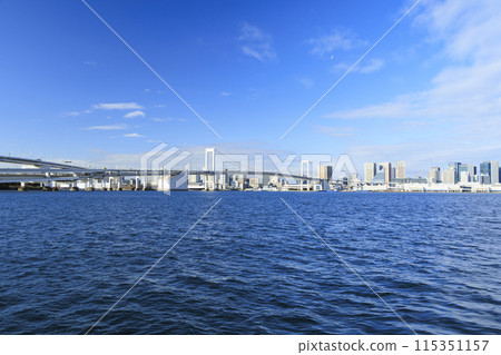 Winter in Tokyo Port 115351157
