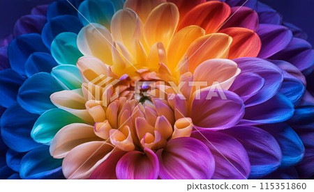 美麗的花特寫照片 115351860