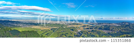 [伊勢志摩天際線市田展望台]（高解析度版）三重縣伊勢市宇治館町岩井田山 115351868