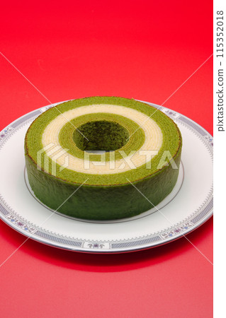 Matcha roll cake Matcha roll cake 115352018