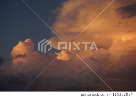 Golden clouds Golden clouds 115352054