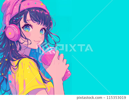 聽音樂AI的女孩 115353019