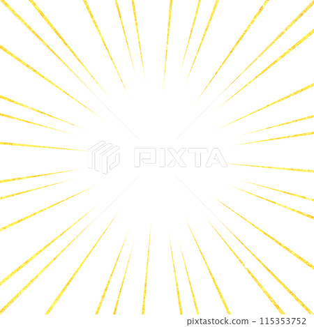 Illustration of glittering gold concentrated lines Illustration of glittering gold concentrated lines 115353752