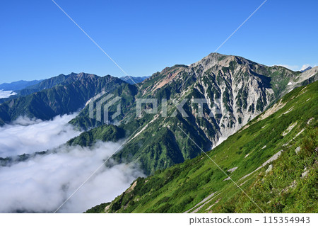 Northern Alps: Mt. Hakuba, Mt. Yari, and Mt. Kashimayari 115354943