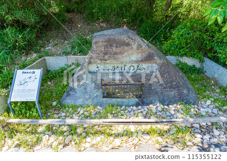京都市右京區觀光人行道“衣掛路石碑” 115355122