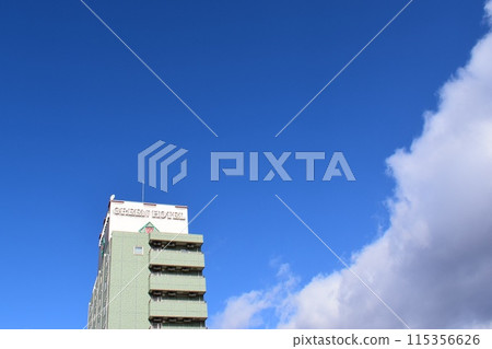 Cloudy sky　 115356626