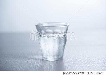 Glass with water 115358320
