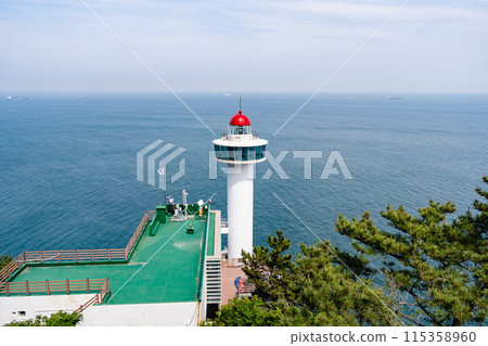 Sea Busan Taejongdae Lighthouse Sea Busan Taejongdae Lighthouse 115358960