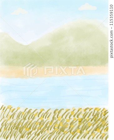 background, vector, watercolor 115359110