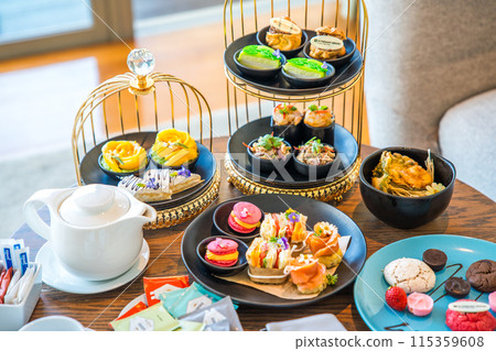 Afternoon Tea in the room in Patong, in Phuket, Thailand 115359608