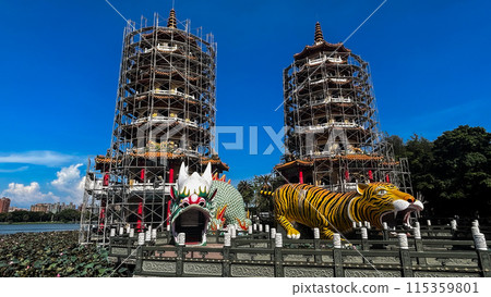 建設中的龍虎塔 115359801