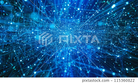 Technology networking and digital connectivity for business communication. Web information structure in global cyberspace. Futuristic tech design with AI, data transfer, modern research concepts. Technology networking and digital connectivity for business communication. Web information structure in global cyberspace. Futuristic tech design with AI, data transfer, modern research concepts. 115360822