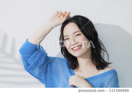 夏季護膚形象 115360990