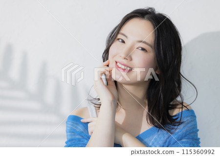 夏季護膚形象 115360992