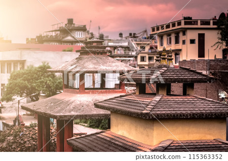 View of Kathmandu cityscape, Nepal View of Kathmandu cityscape, Nepal 115363352