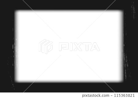Old cinematic frame, video film strip. Retro vintage tape empty template with slide. Tape border, grunge textured silhuette. Video photo reel on transparent background  115363821