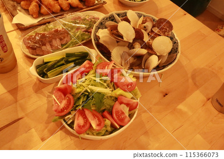 Grandson's birthday party food 115366073