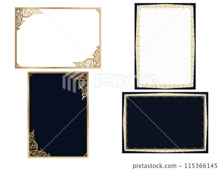 Decorative frames, borders, rectangle shapes templates set. Modern backgrounds 14 Decorative frames, borders, rectangle shapes templates set. Modern backgrounds 14 115366145