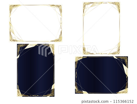 Decorative frames, borders, rectangle shapes templates set. Modern background 07 Decorative frames, borders, rectangle shapes templates set. Modern background 07 115366152