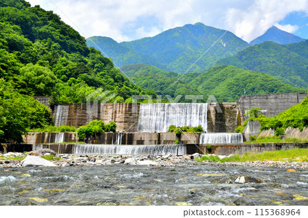 Ootake River Erosion Control Dam / Ootake River (Hokuto City, Yamanashi Prefecture) [2024.6] 115368964