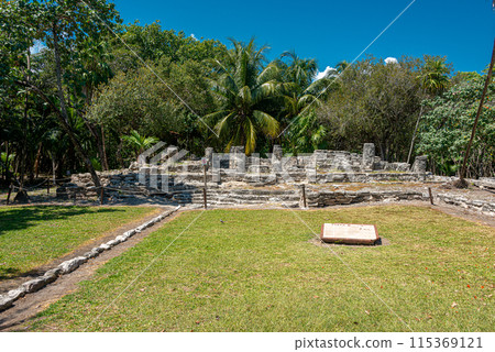 Archaeological site of El Meco, Cancun, Mexico 115369121