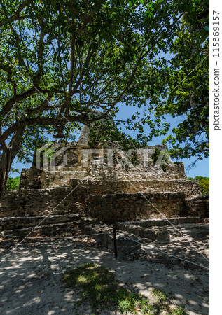 building, mexico, pyramid 115369157